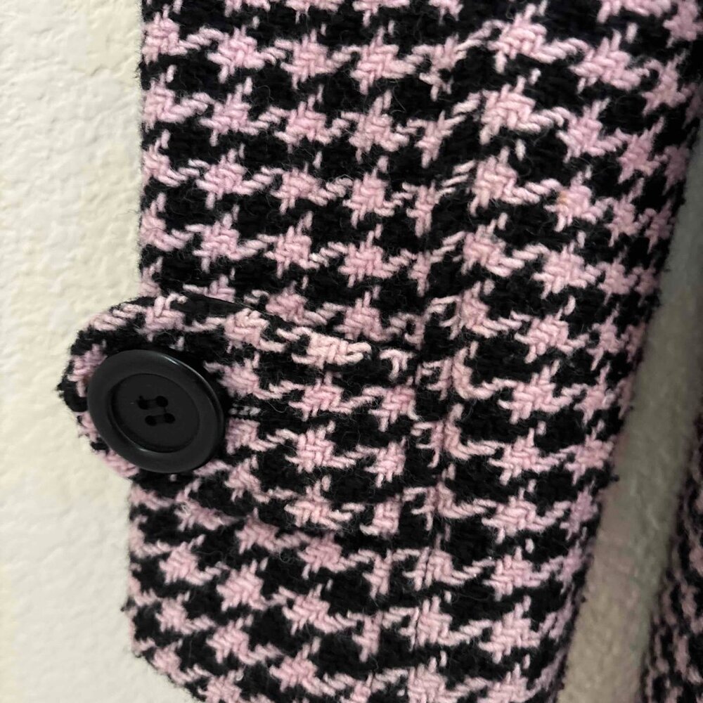 Jlo Brand Women's Pink and Black Coat | Size Large - Picture 3 of 5